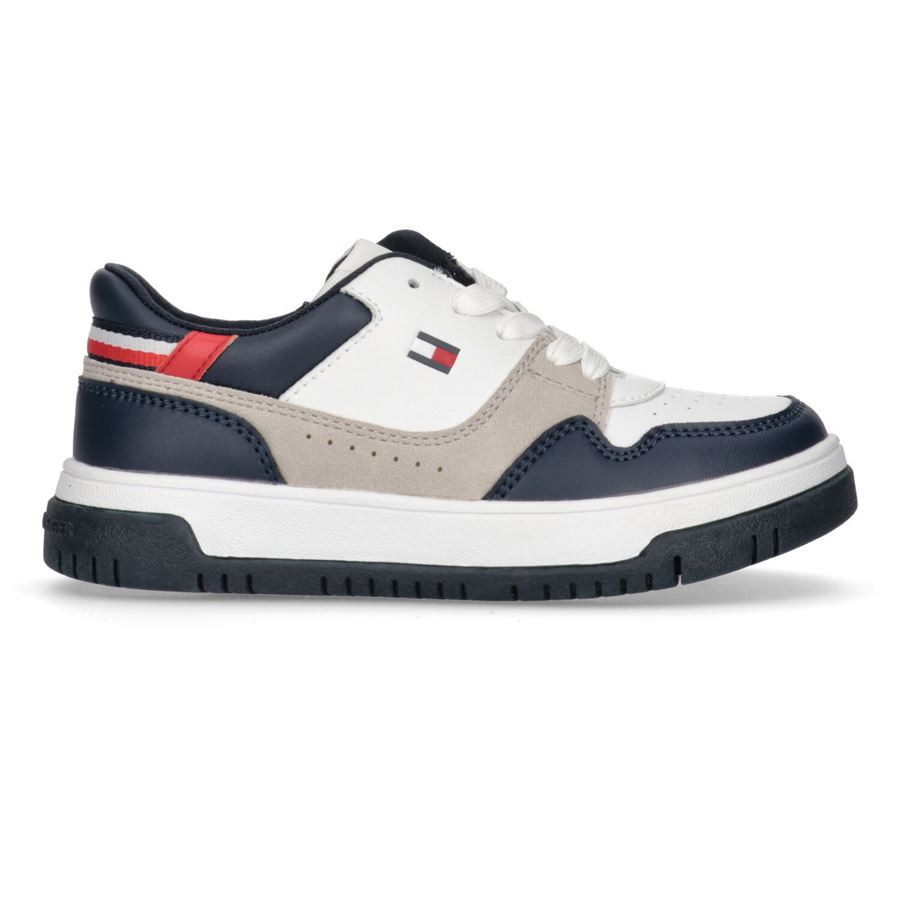 Sneakers bassa allacciata Tommy Hilfiger da bambino Tommy Hilfiger | T3X9333681355Y003